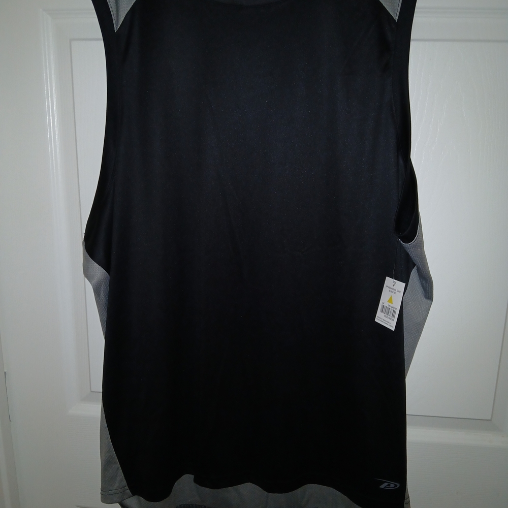 Pro Player Black and Gray Men's Tank Top